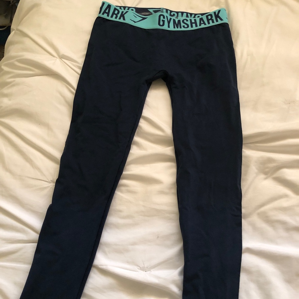 Lightly worn Gymshark blue fit leggings